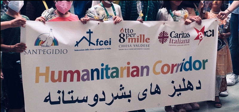 Primi arrivi dall'Afghanistan con i Corridoi Umanitari