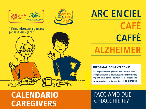 Caffè Alzheimer a Pinerolo: prossimo appuntamento lunedì 13 settembre