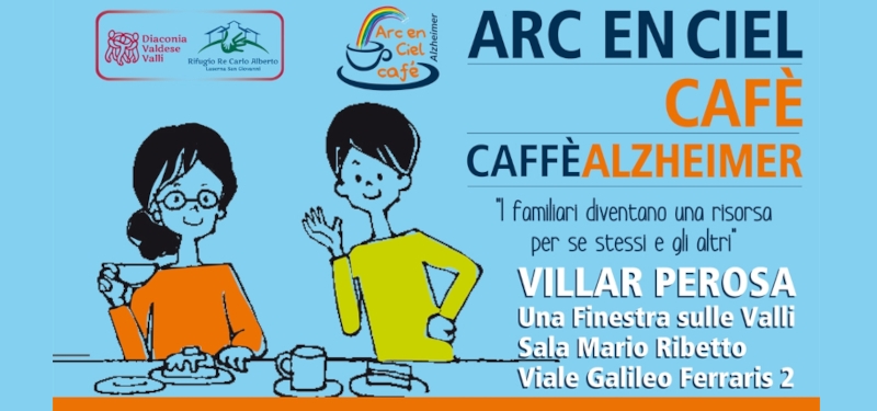 Torna a Villar Perosa l'appuntamento con il Caffè Alzheimer