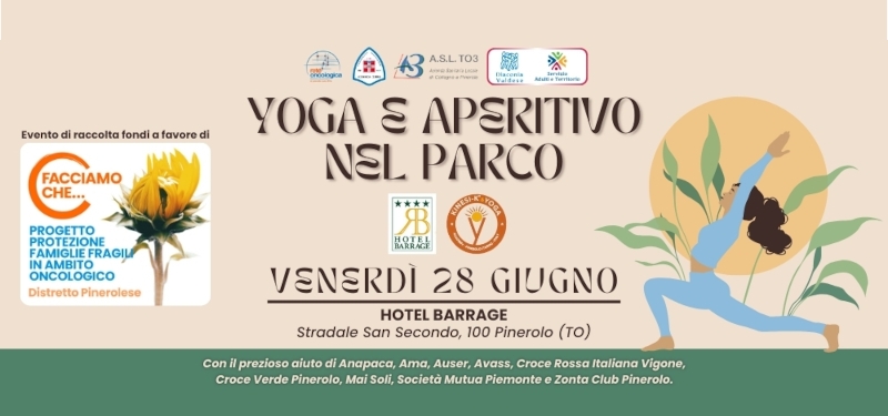 Progetto Protezione Famiglie Fragili: Yoga e aperitivo nel parco