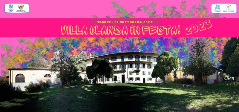 Venerdì 22.09: Villa Olanda in festa!