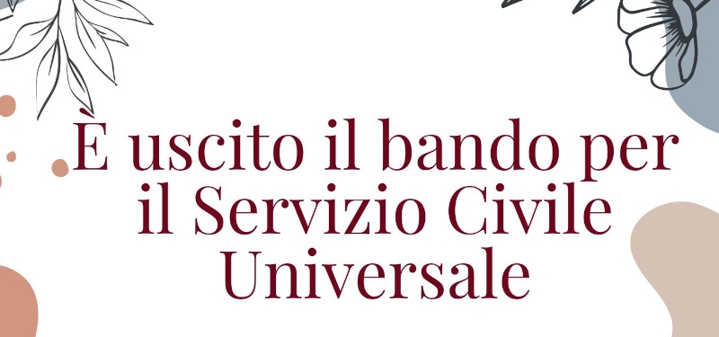 Servizio Civile: pubblicato il bando giovani 2026