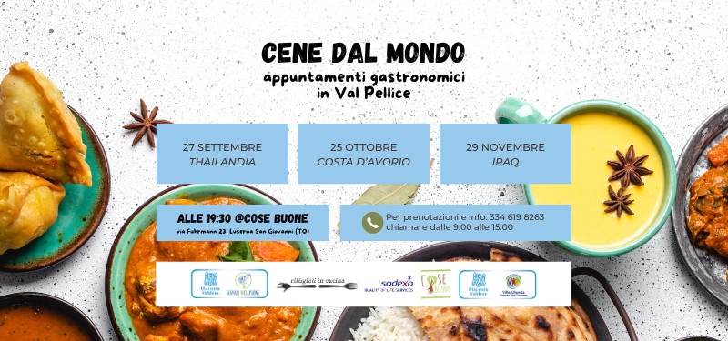 Scopri le Cene dal Mondo: un viaggio gastronomico tra culture e sapori